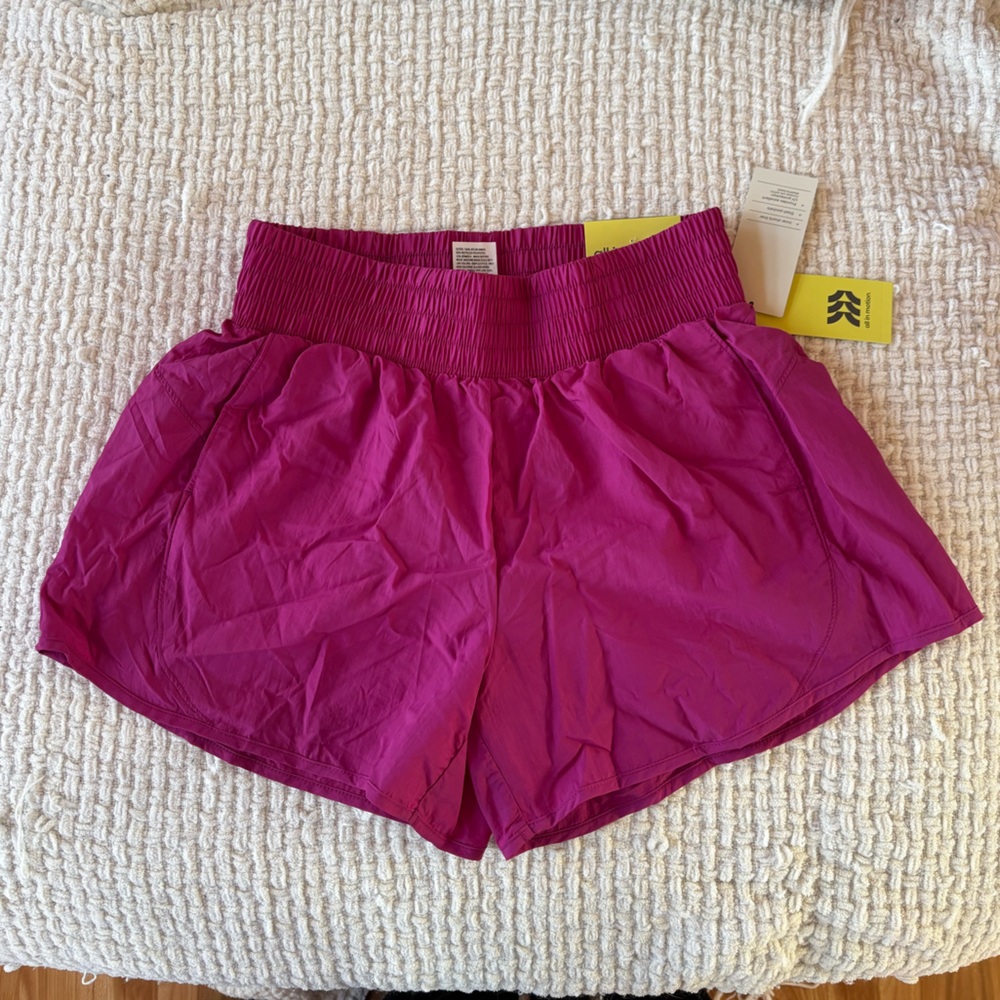 All in Motion Pink Athletic Shorts for Active Comfort